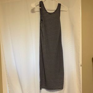 Abercrombie and Fitch Stripped Midi Dress